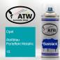 Preview: Opel, Atollblau Perleffekt Metallic, 015: 400ml Sprühdose, von ATW Autoteile West.